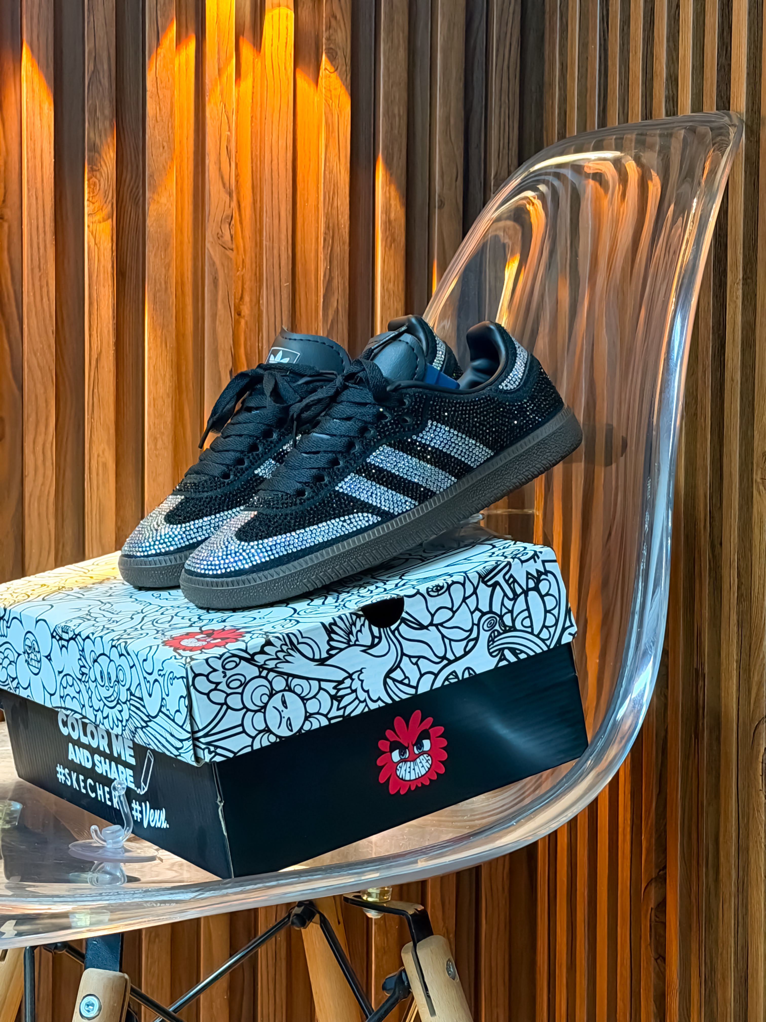 Adidas Samba Rhinestone Custom