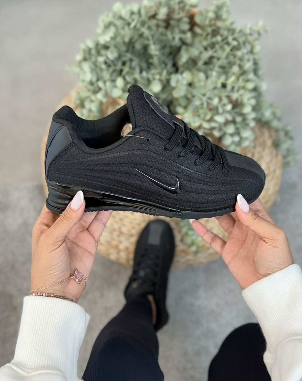 Nike Shox Tl Triple Black